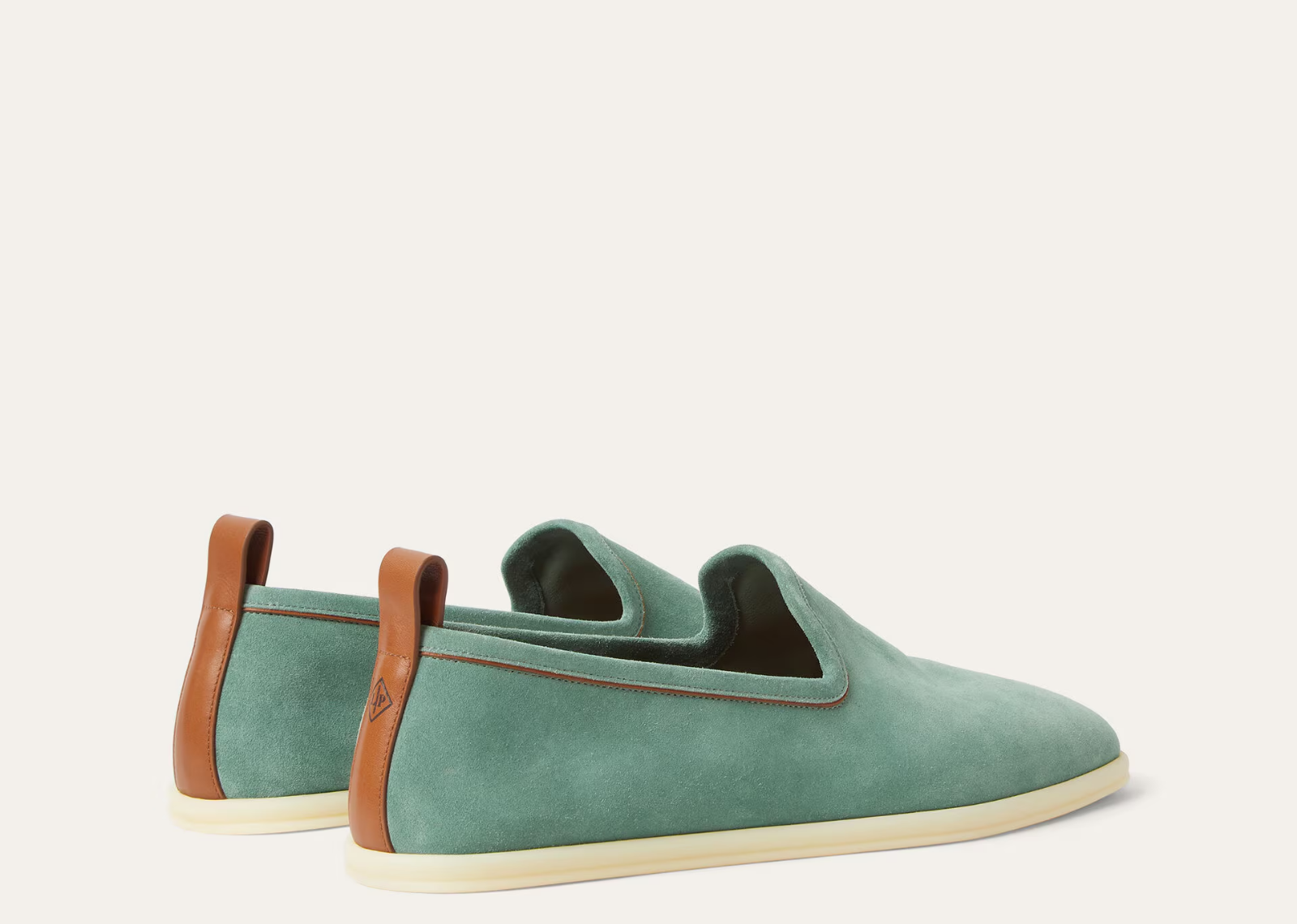 Loro Piana Venice Walk Loafer Suede Pine Cloud 3