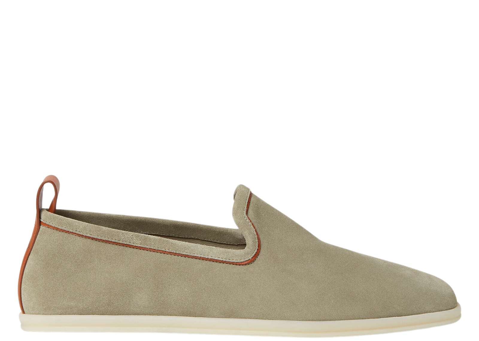 Loro Piana Venice Walk Loafer Suede Wild Desert Sage