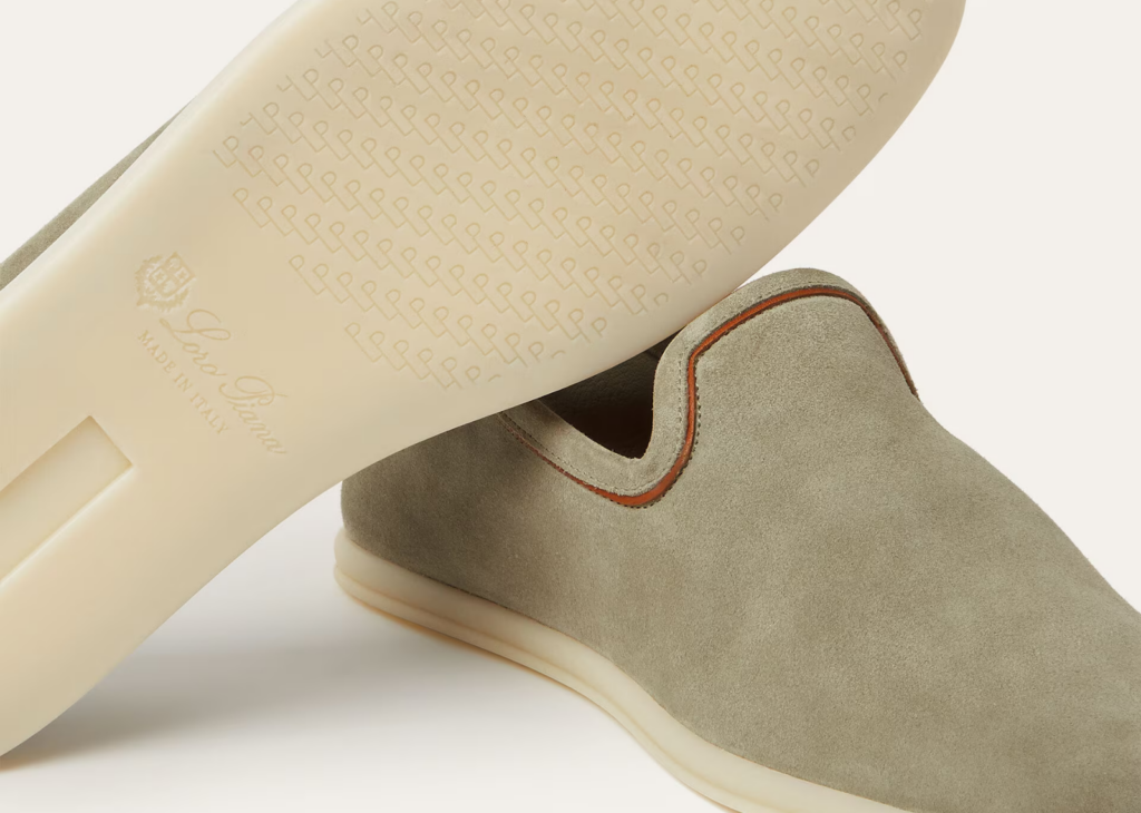 Loro Piana Venice Walk Loafer Suede Wild Desert Sage 9