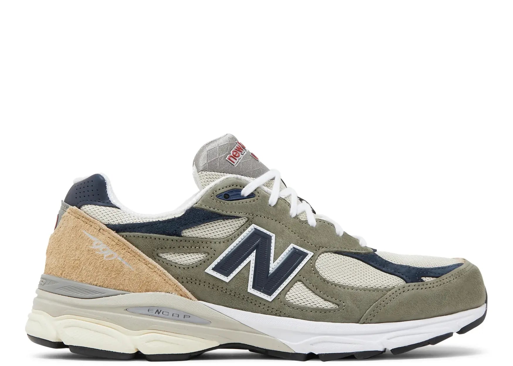 New Balance 990v3 Mi USA Grey Blue Olive