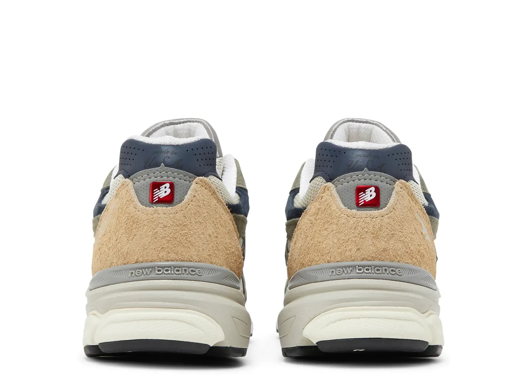 New Balance 990v3 Mi USA Grey Blue Olive 3