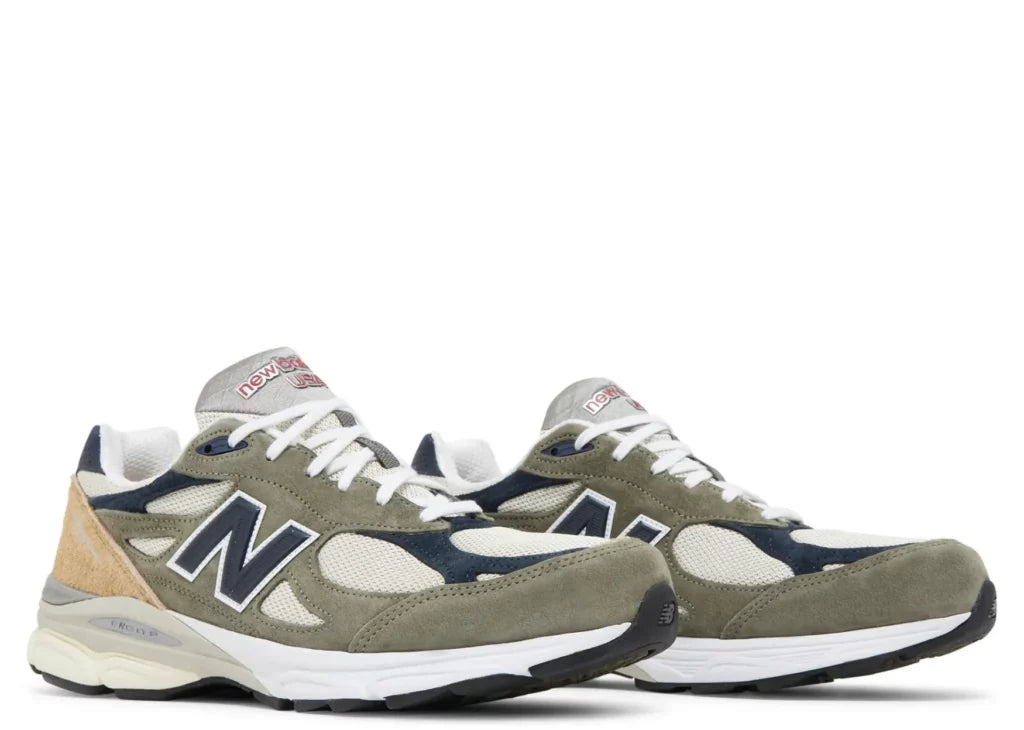 New Balance 990v3 Mi USA Grey Blue Olive 10