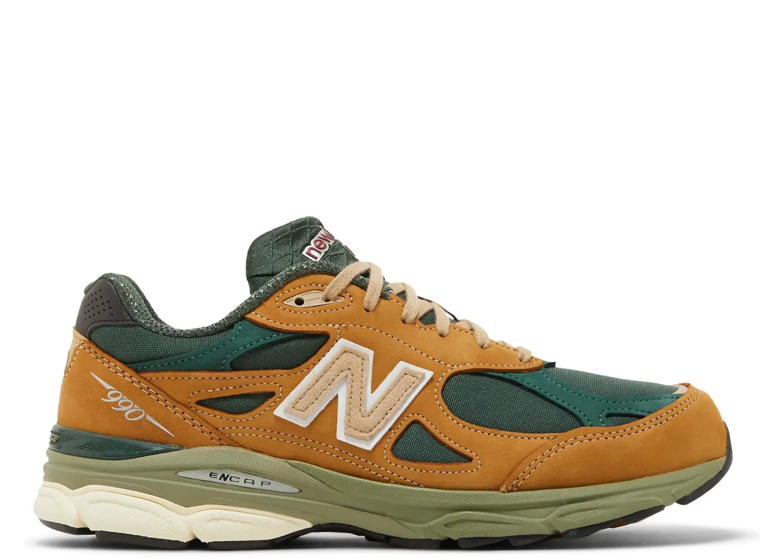 New Balance 990v3 Mi USA Tan Green
