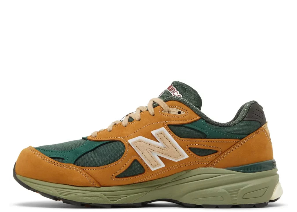 New Balance 990v3 Mi USA Tan Green 7