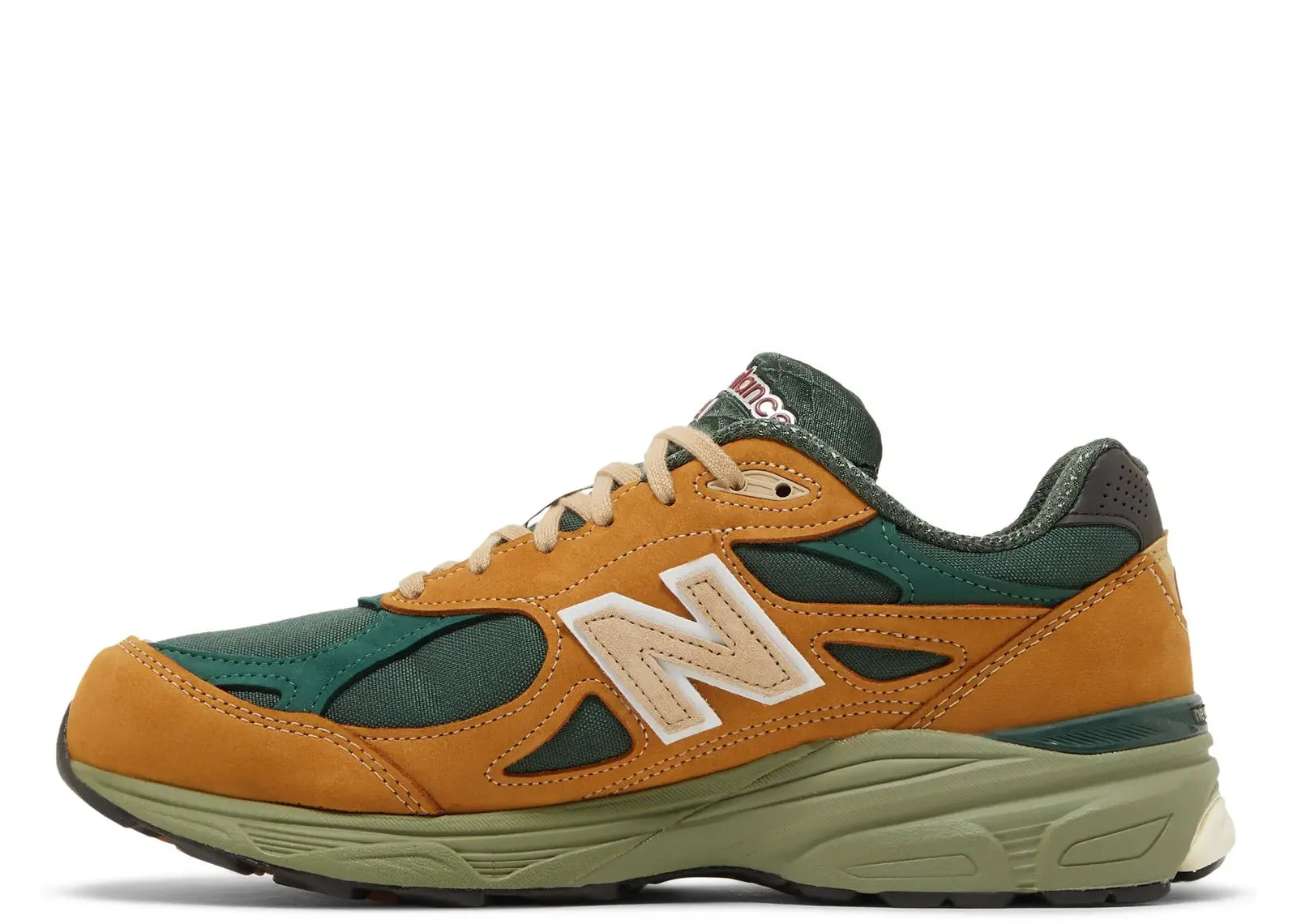 New Balance 990v3 Mi USA Tan Green 2