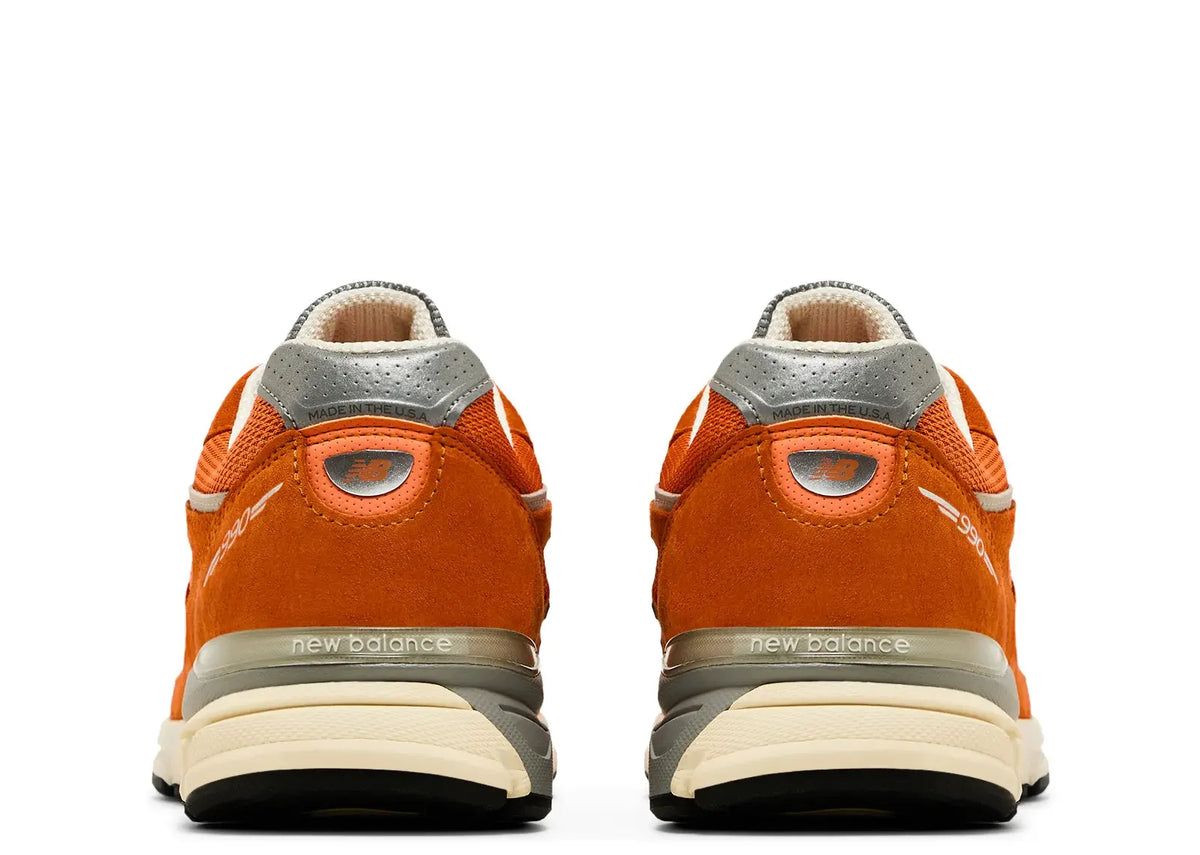 New Balance 990v4 Mi USA Aime Leon Dore Red Clay 3