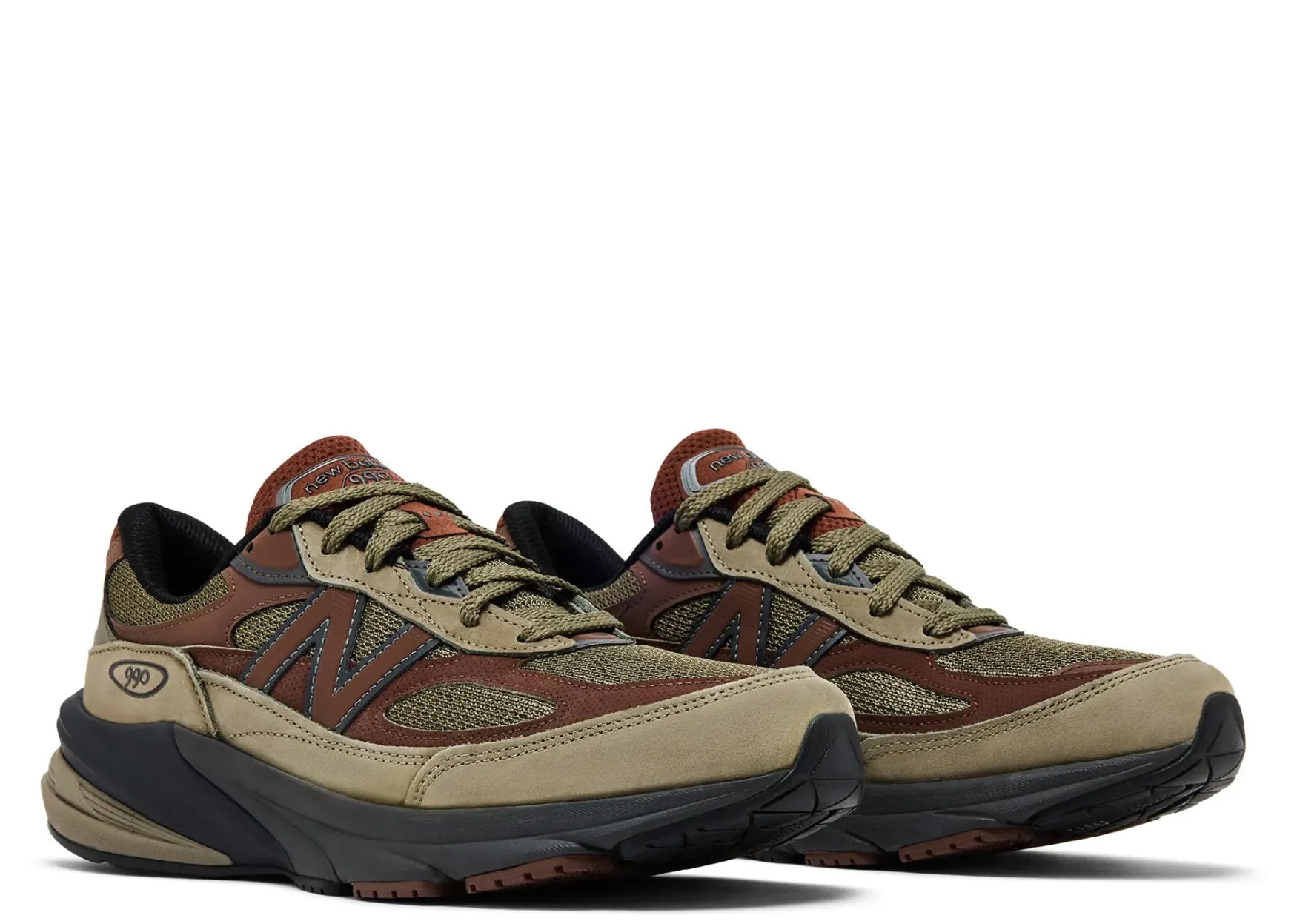 New Balance 990v6 Mi USA Dark Camo Rich Oak 5