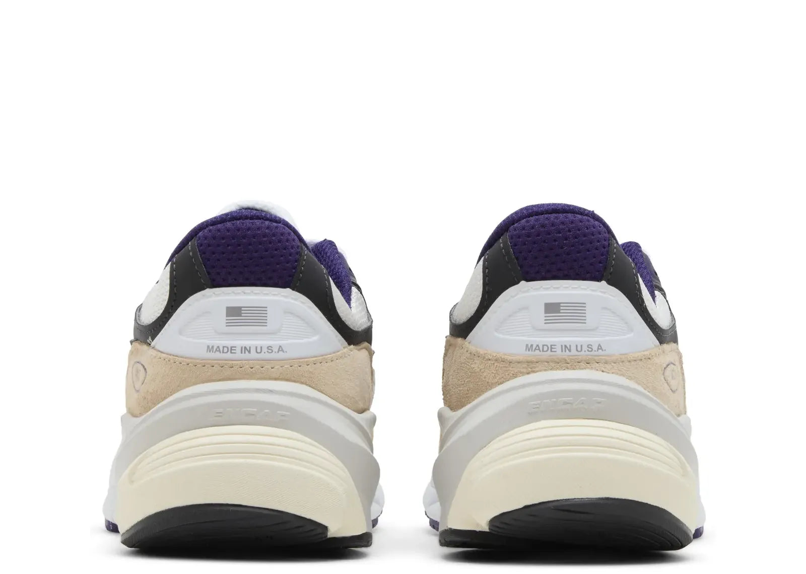 New Balance 990v6 Mi USA Teddy Santis White Black Plum 3