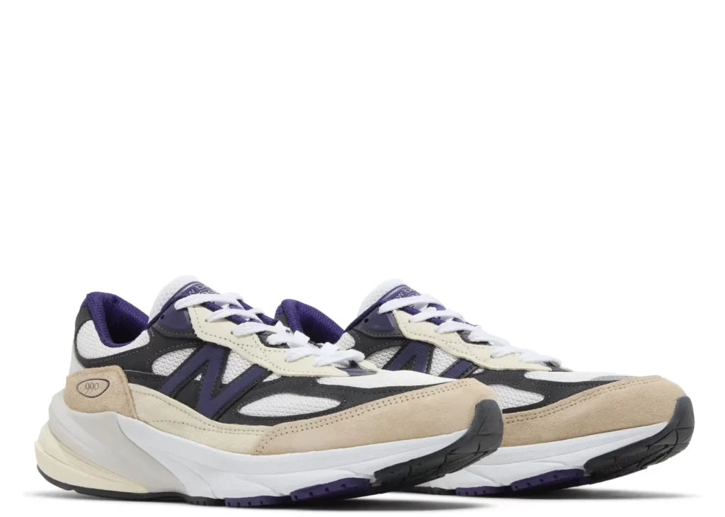 New Balance 990v6 Mi USA Teddy Santis White Black Plum 10