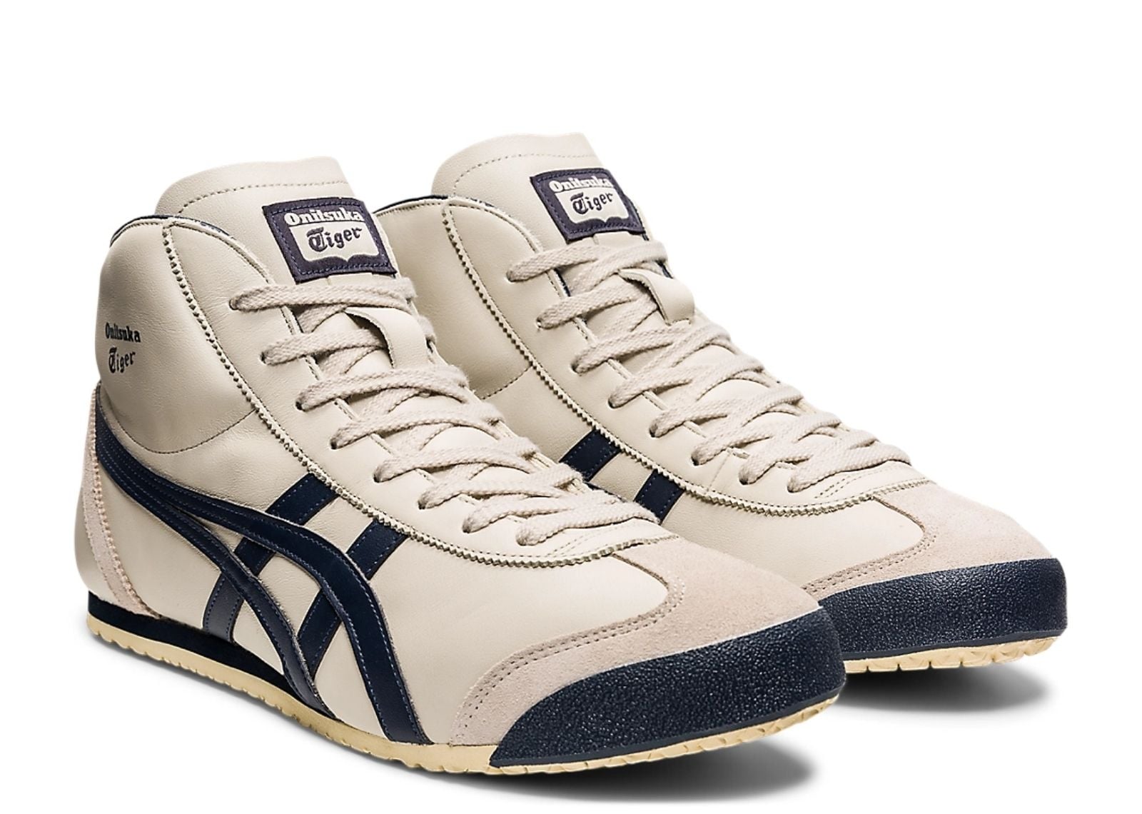 Onitsuka Tiger Mexico Mid Runner Birch Indian Ink 3