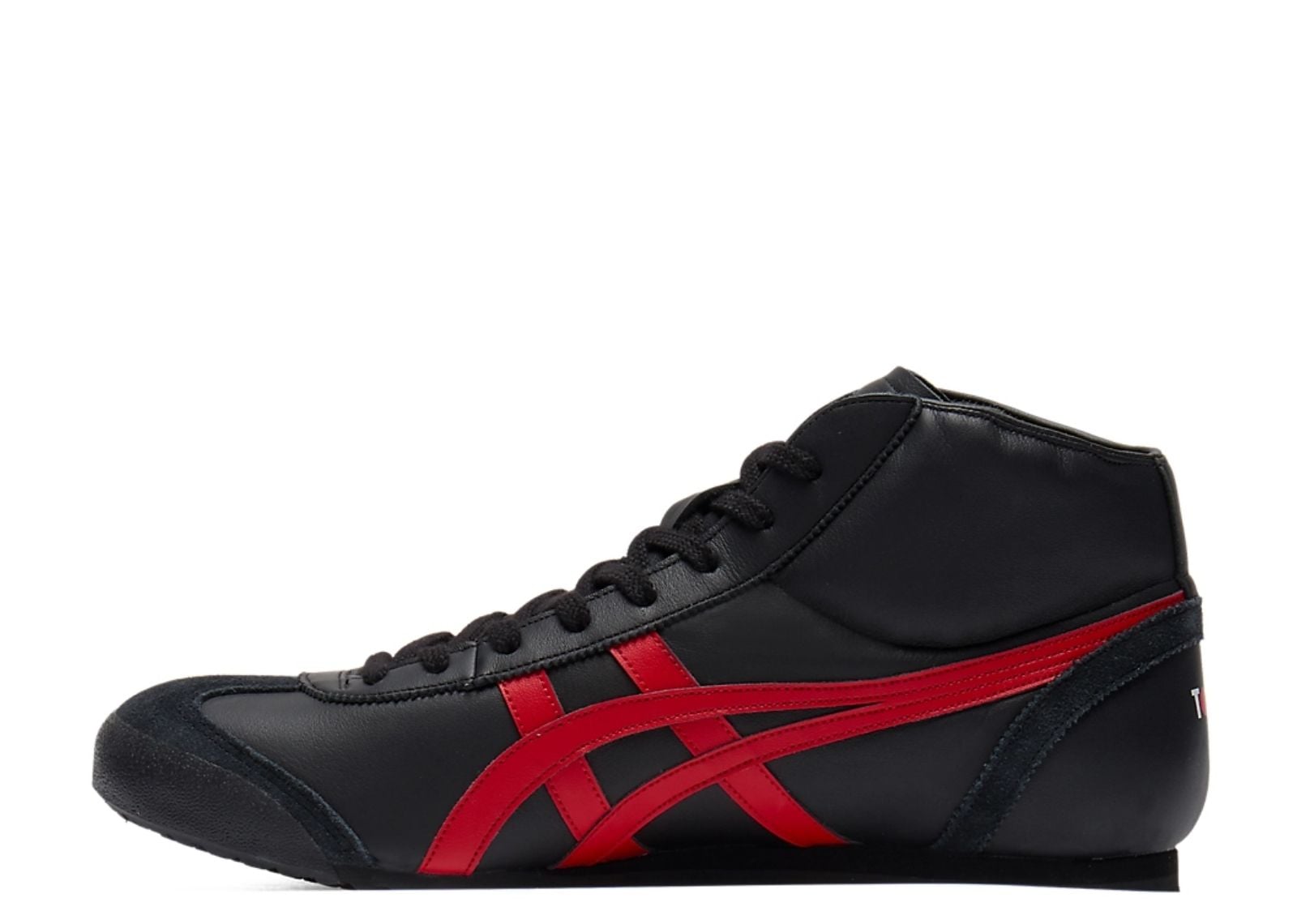 Onitsuka Tiger Mexico Mid Runner Black Classic Red 2
