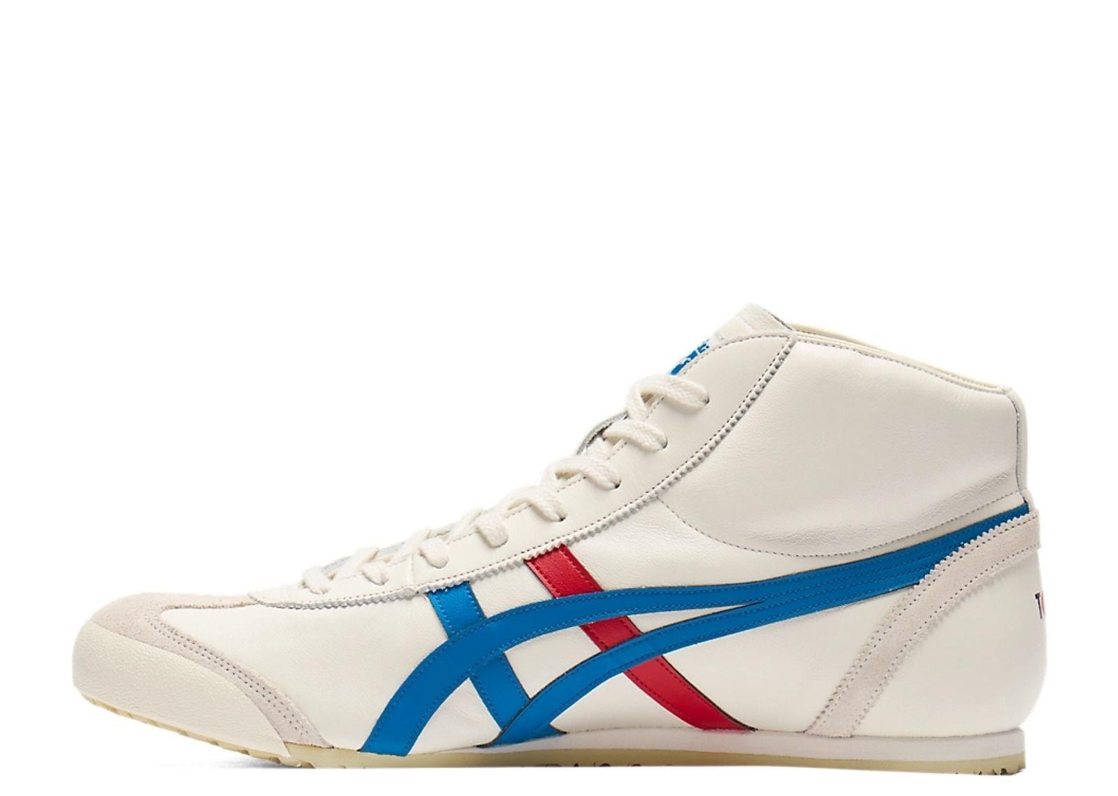 Onitsuka Tiger Mexico Mid Runner Cream Directoire Blue 2