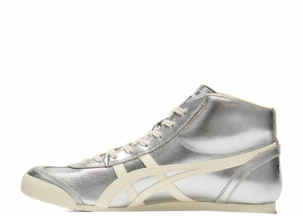 Onitsuka Tiger Mexico Mid Runner Silver Cream 6