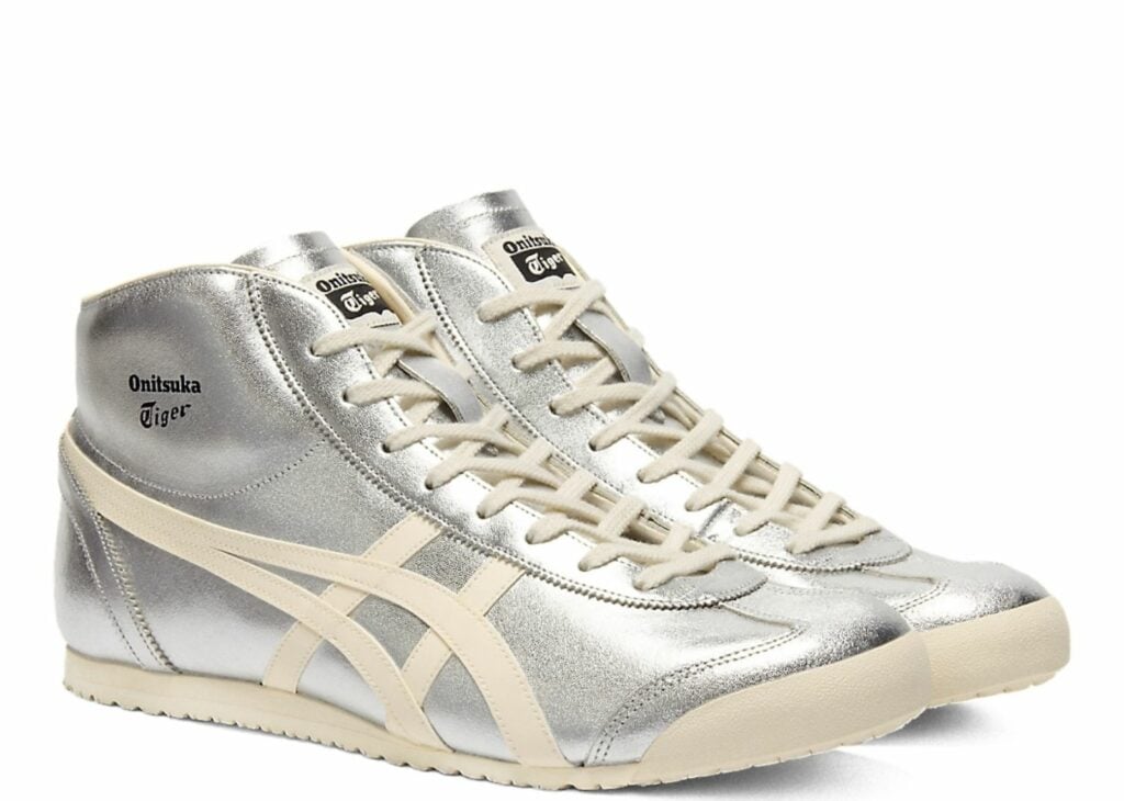 Onitsuka Tiger Mexico Mid Runner Silver Cream 7