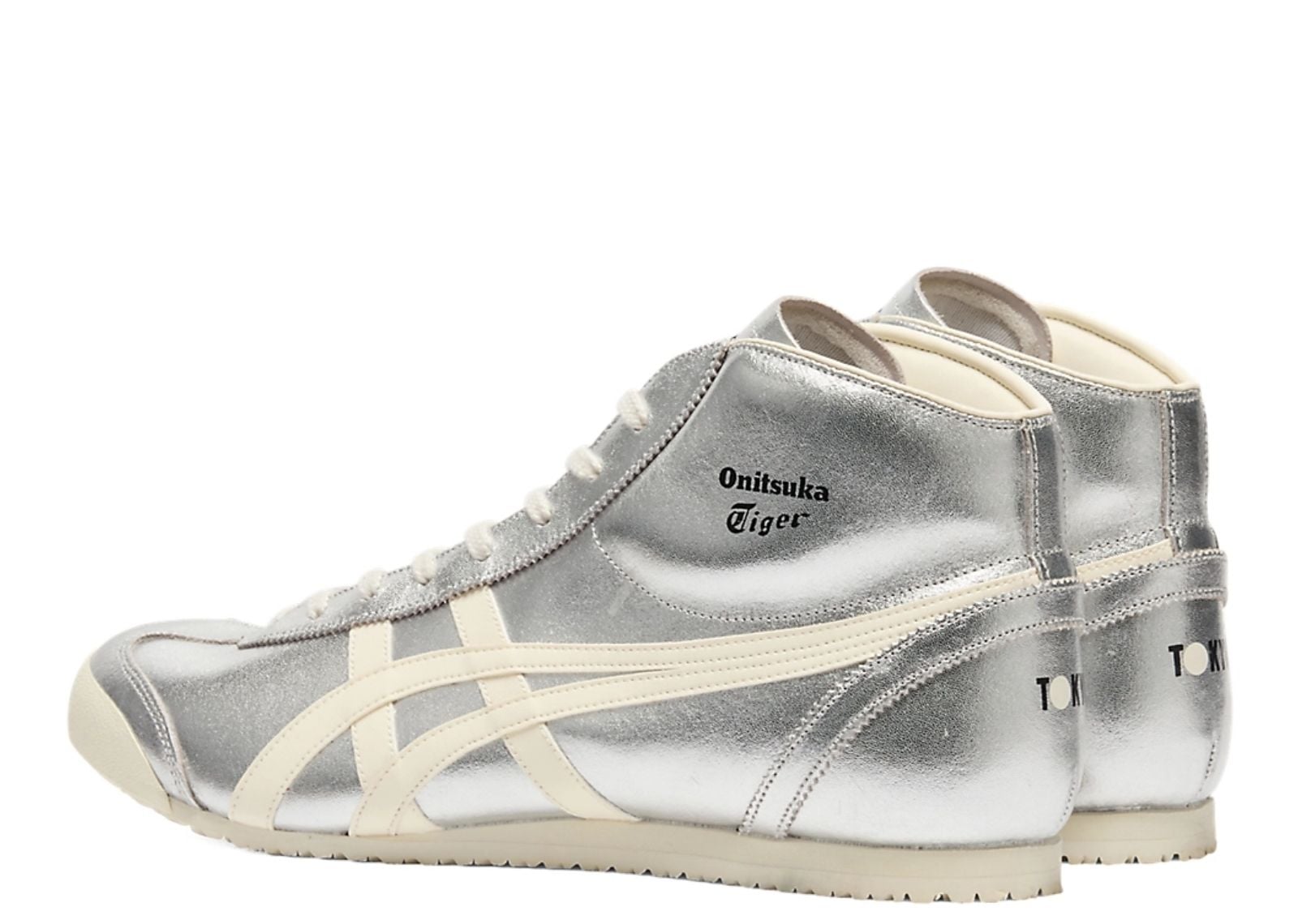 Onitsuka Tiger Mexico Mid Runner Silver Cream 4