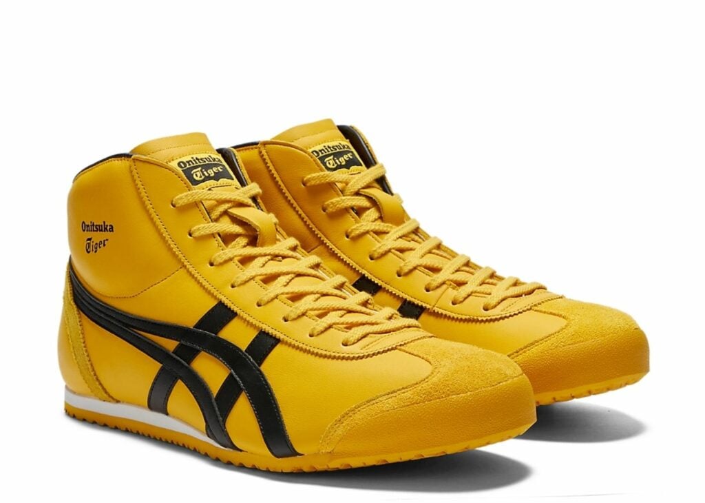 Onitsuka Tiger Mexico Mid Runner Yellow Black 7
