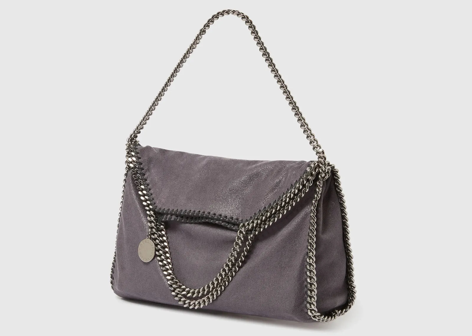 Stella Mc Cartney Falabella Fold-Over Tote Bag Bark 2