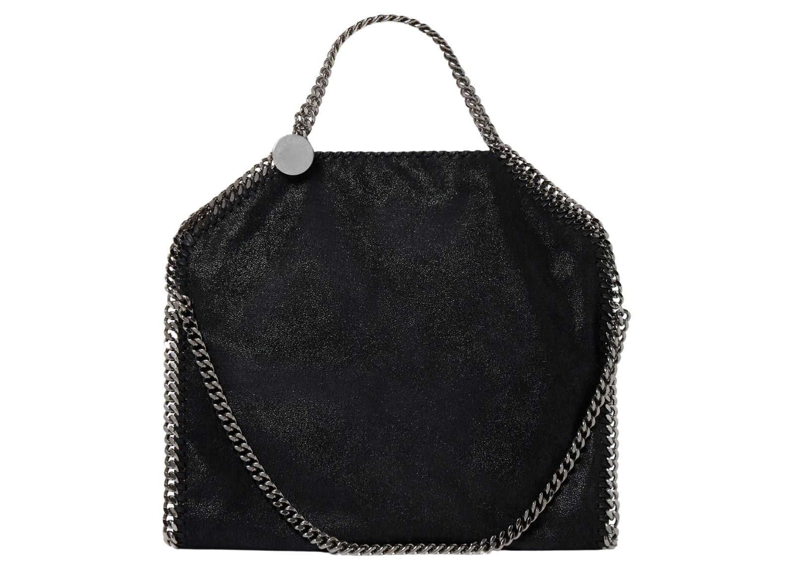 Stella Mc Cartney Falabella Fold-Over Tote Bag Black