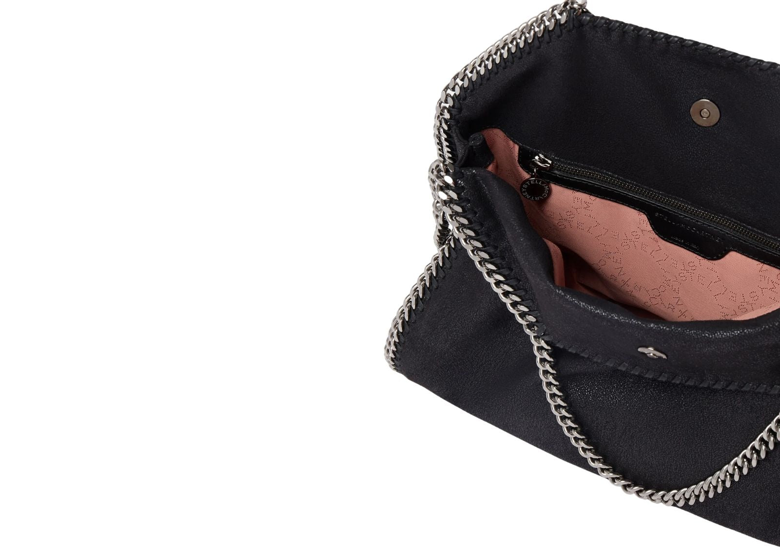Stella Mc Cartney Falabella Fold-Over Tote Bag Black 4