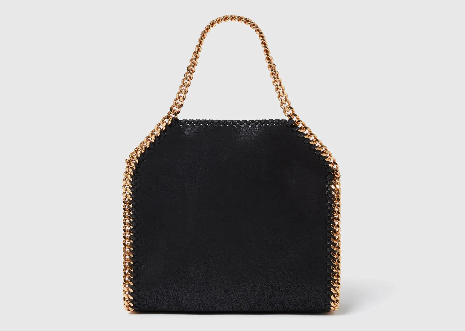 Stella Mc Cartney Falabella Mini Tote Bag Black Gold 4