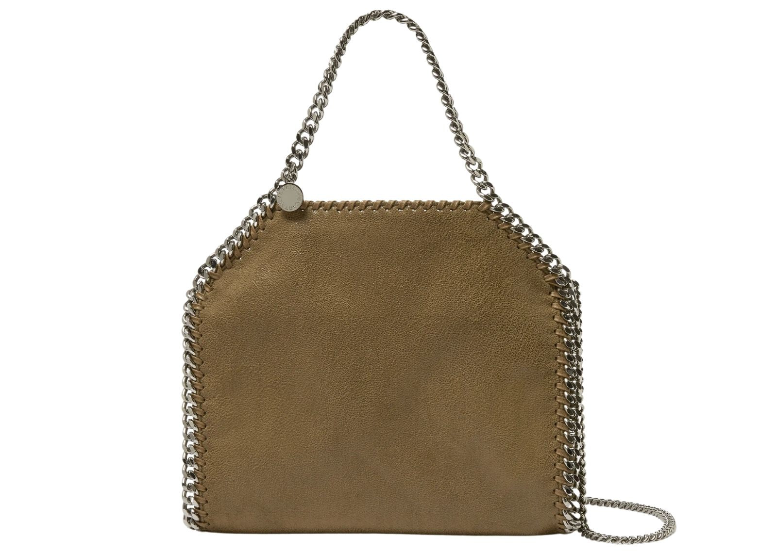 Stella Mc Cartney Falabella Mini Tote Bag Olive