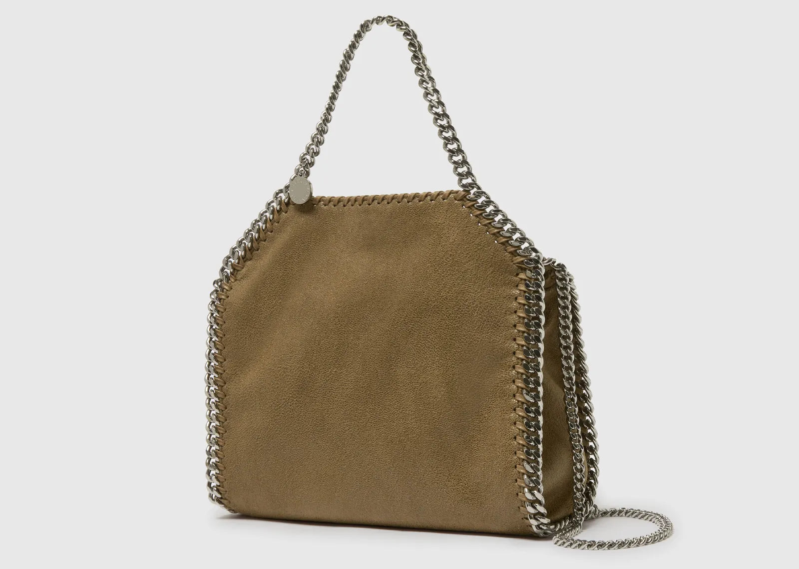 Stella Mc Cartney Falabella Mini Tote Bag Olive 2