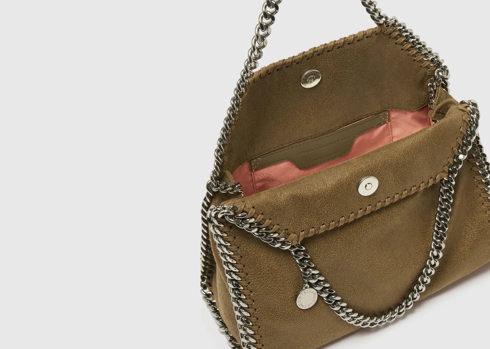 Stella Mc Cartney Falabella Mini Tote Bag Olive 4