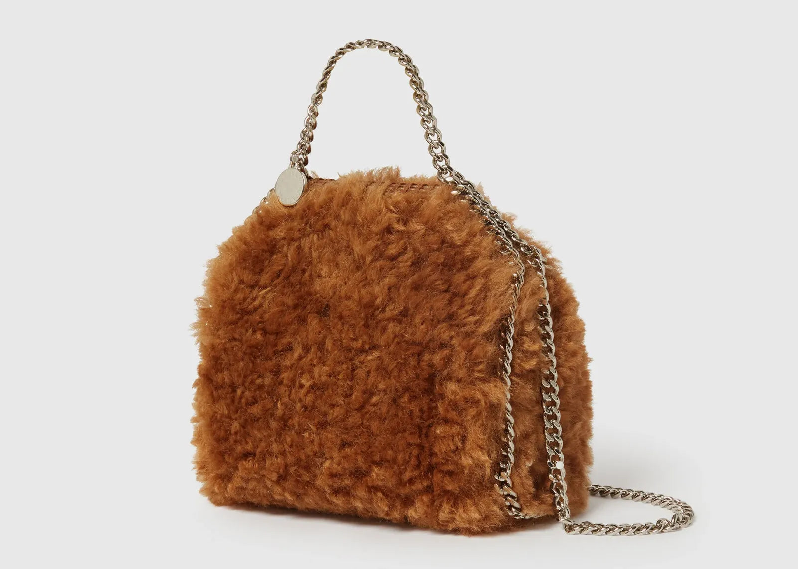 Stella Mc Cartney Falabella Plush Mini Tote Bag Ginger 2