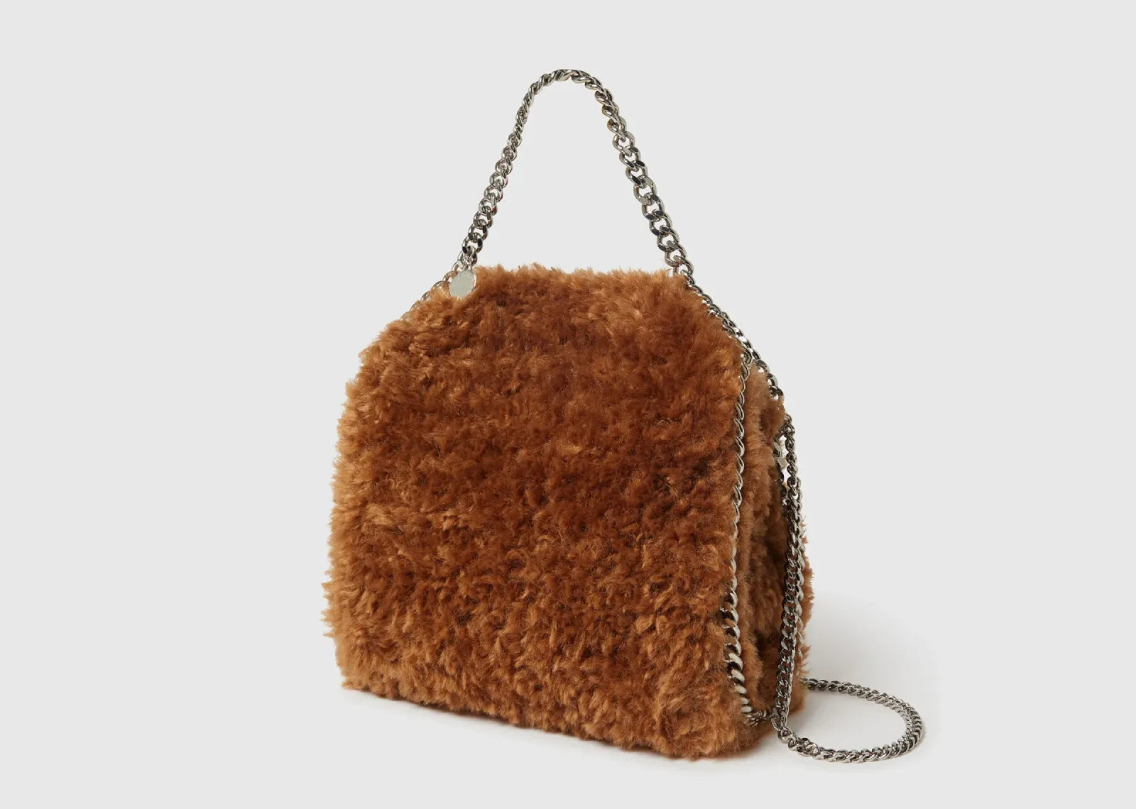 Stella Mc Cartney Falabella Plush Tiny Tote Bag Ginger 3