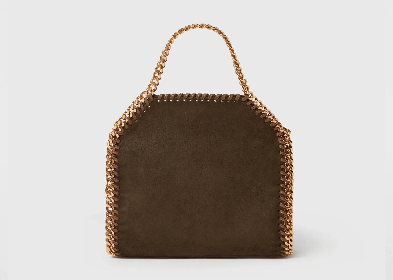 Stella Mc Cartney Falabella Suede Tiny Tote Bag Moka 3