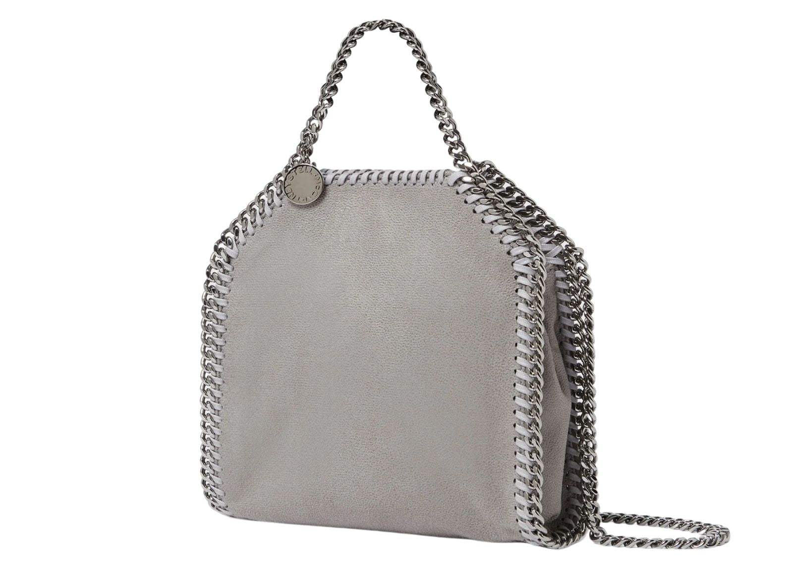Stella Mc Cartney Falabella Tiny Tote Bag Grey 3