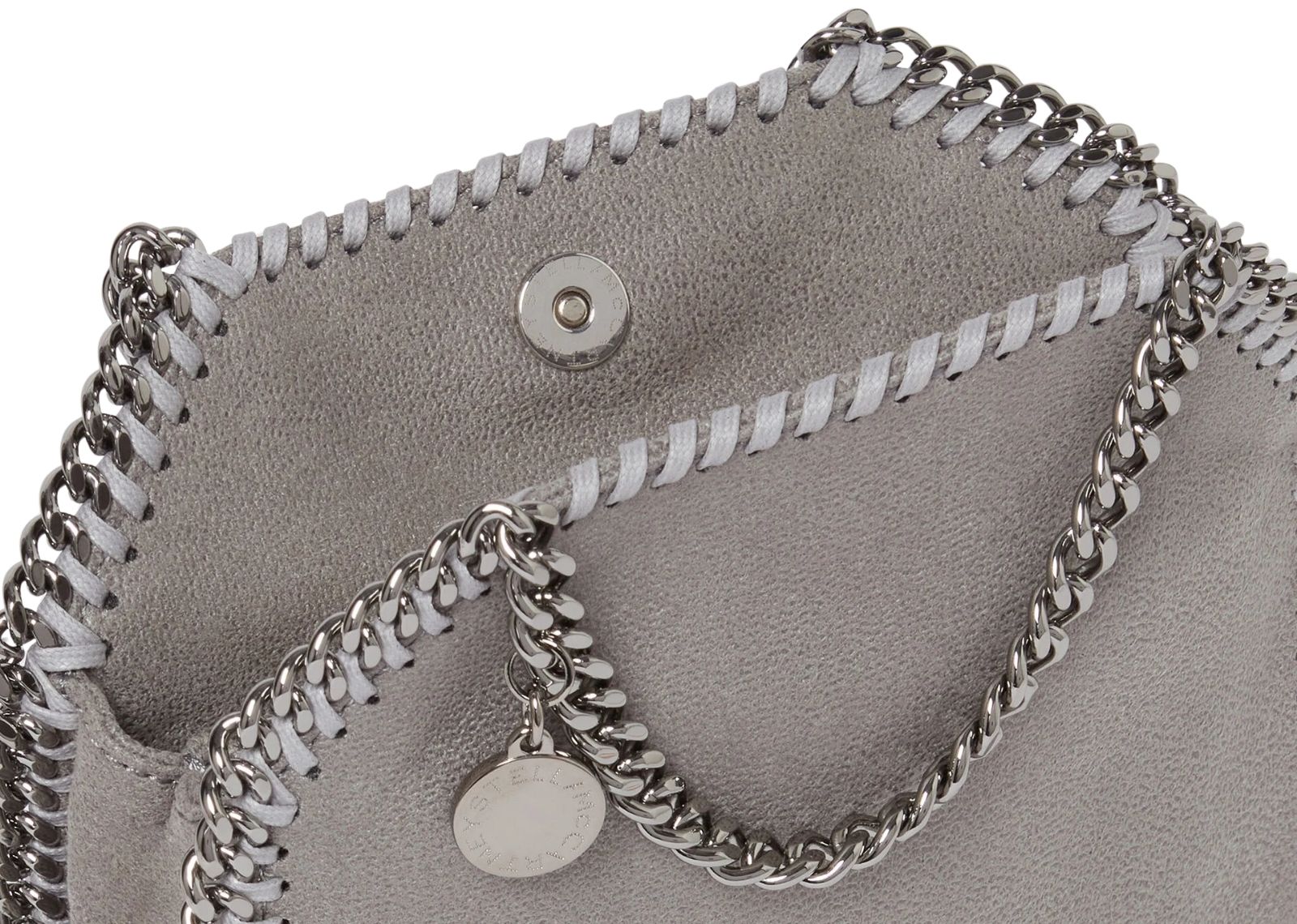 Stella Mc Cartney Falabella Tiny Tote Bag Grey 4