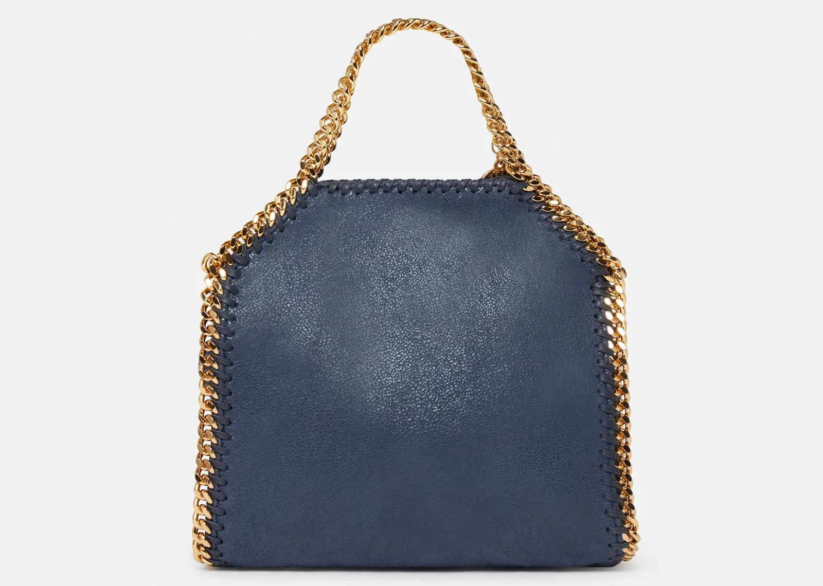 Stella Mc Cartney Falabella Tiny Tote Bag Indigo Moon Gold 4