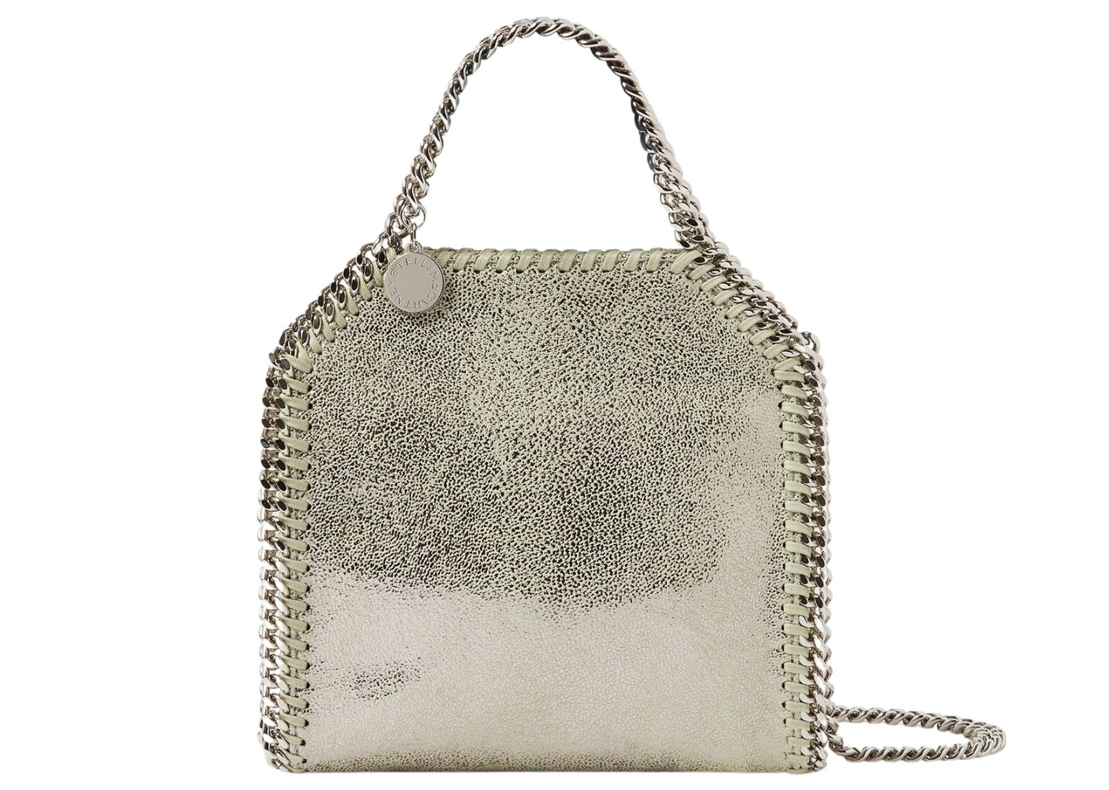 Stella Mc Cartney Falabella Tiny Tote Bag Lime Light Green