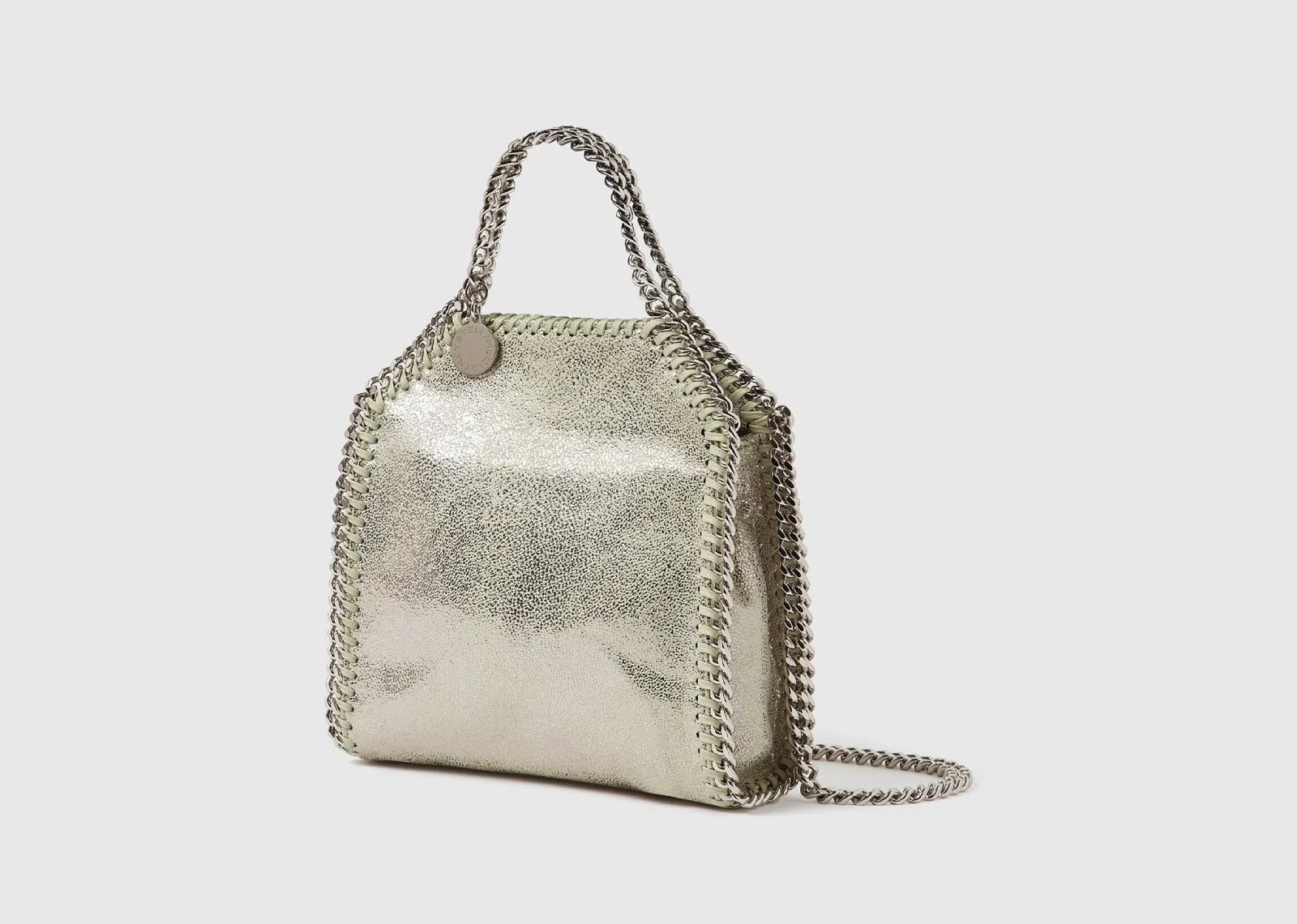 Stella Mc Cartney Falabella Tiny Tote Bag Lime Light Green 3