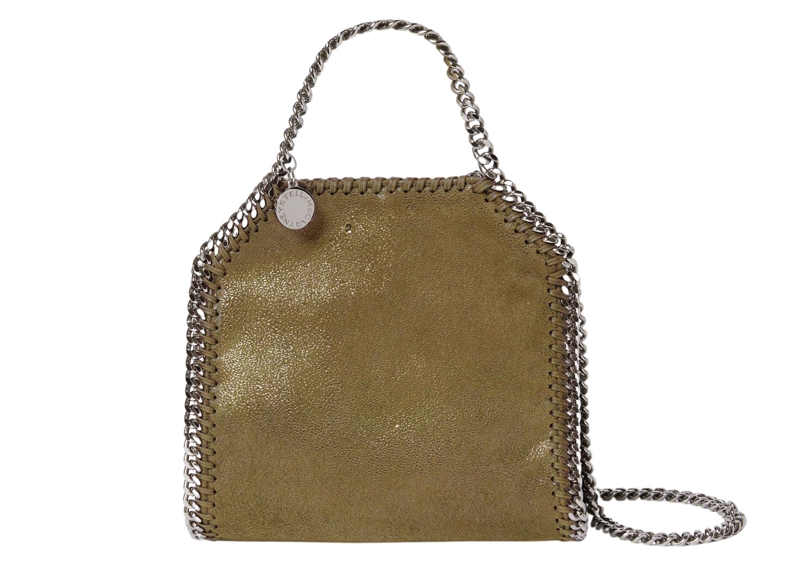 Stella Mc Cartney Falabella Tiny Tote Bag Olive