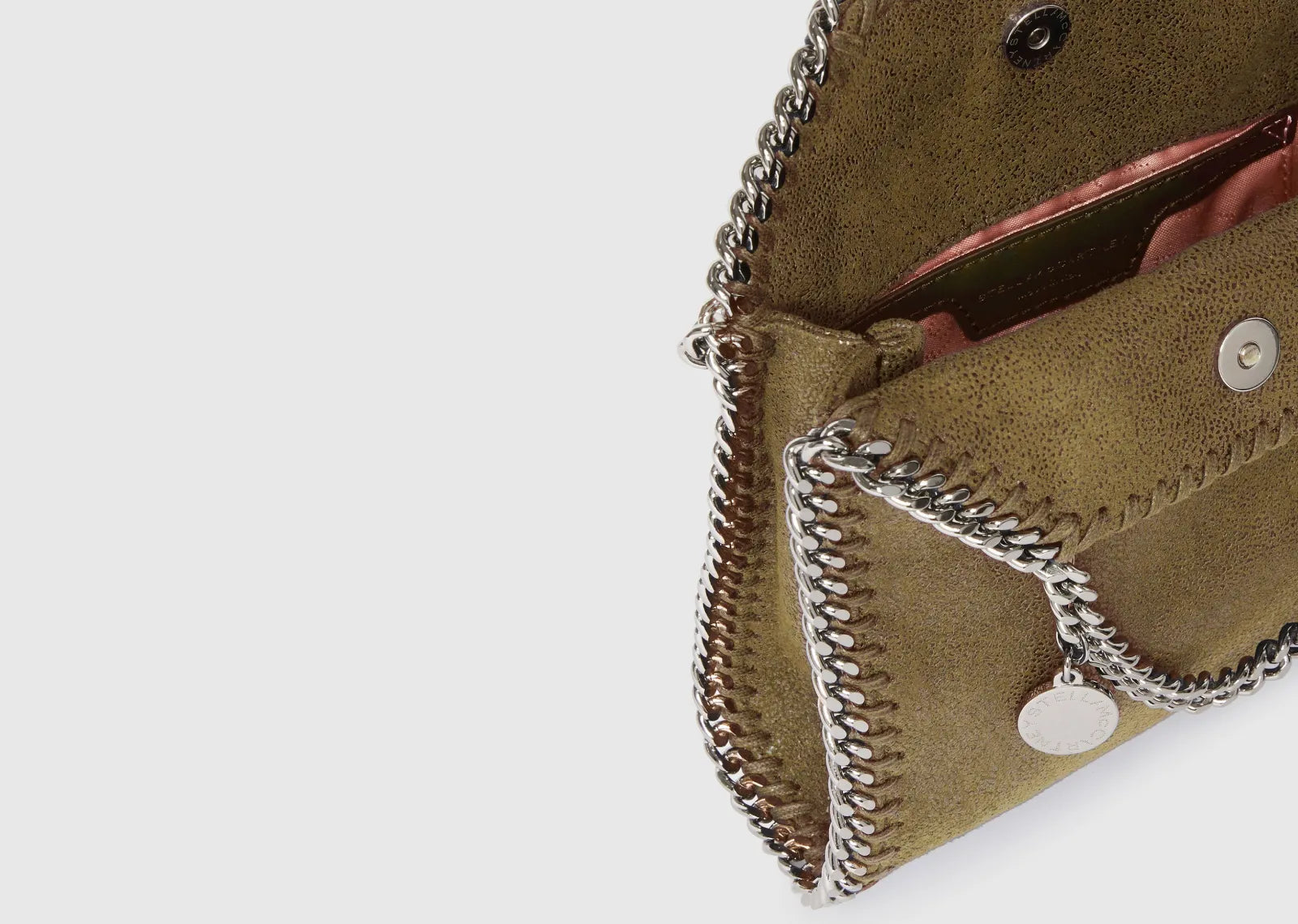 Stella Mc Cartney Falabella Tiny Tote Bag Olive 4