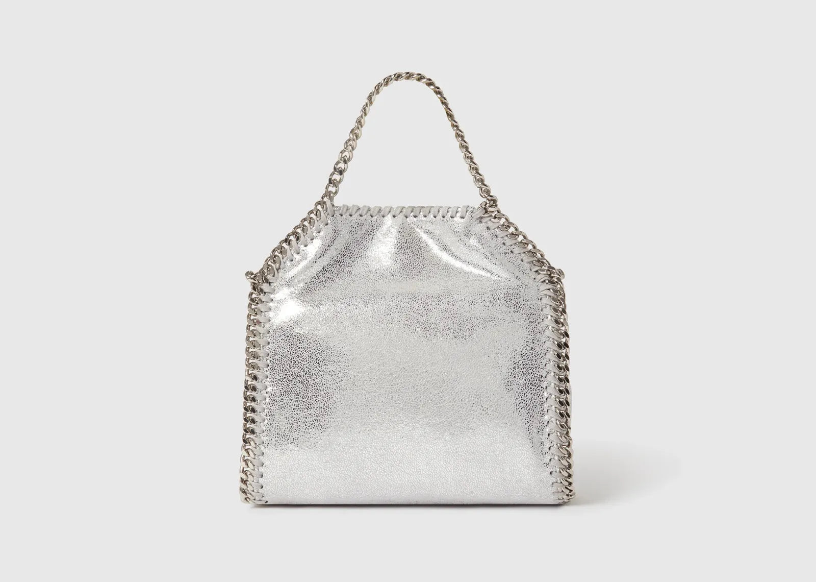 Stella Mc Cartney Falabella Tiny Tote Bag Silver 4