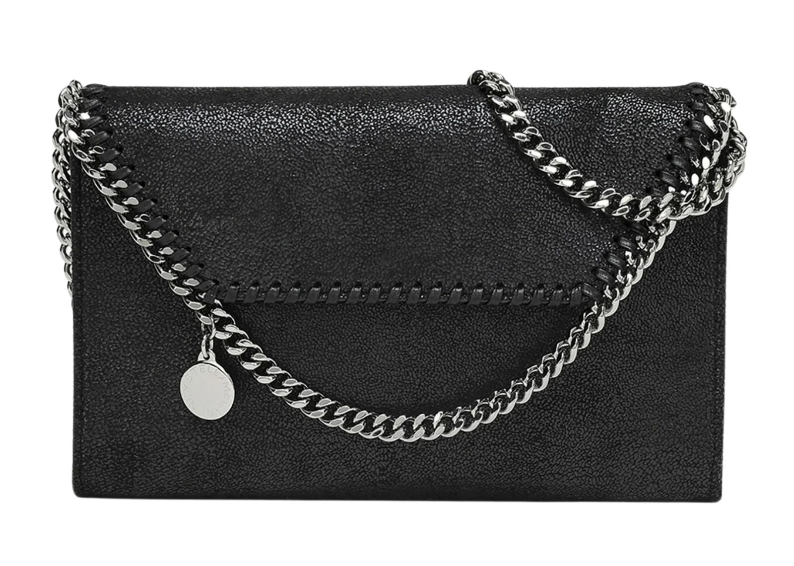 Stella Mc Cartney Falabella Wallet Crossbody Bag Black