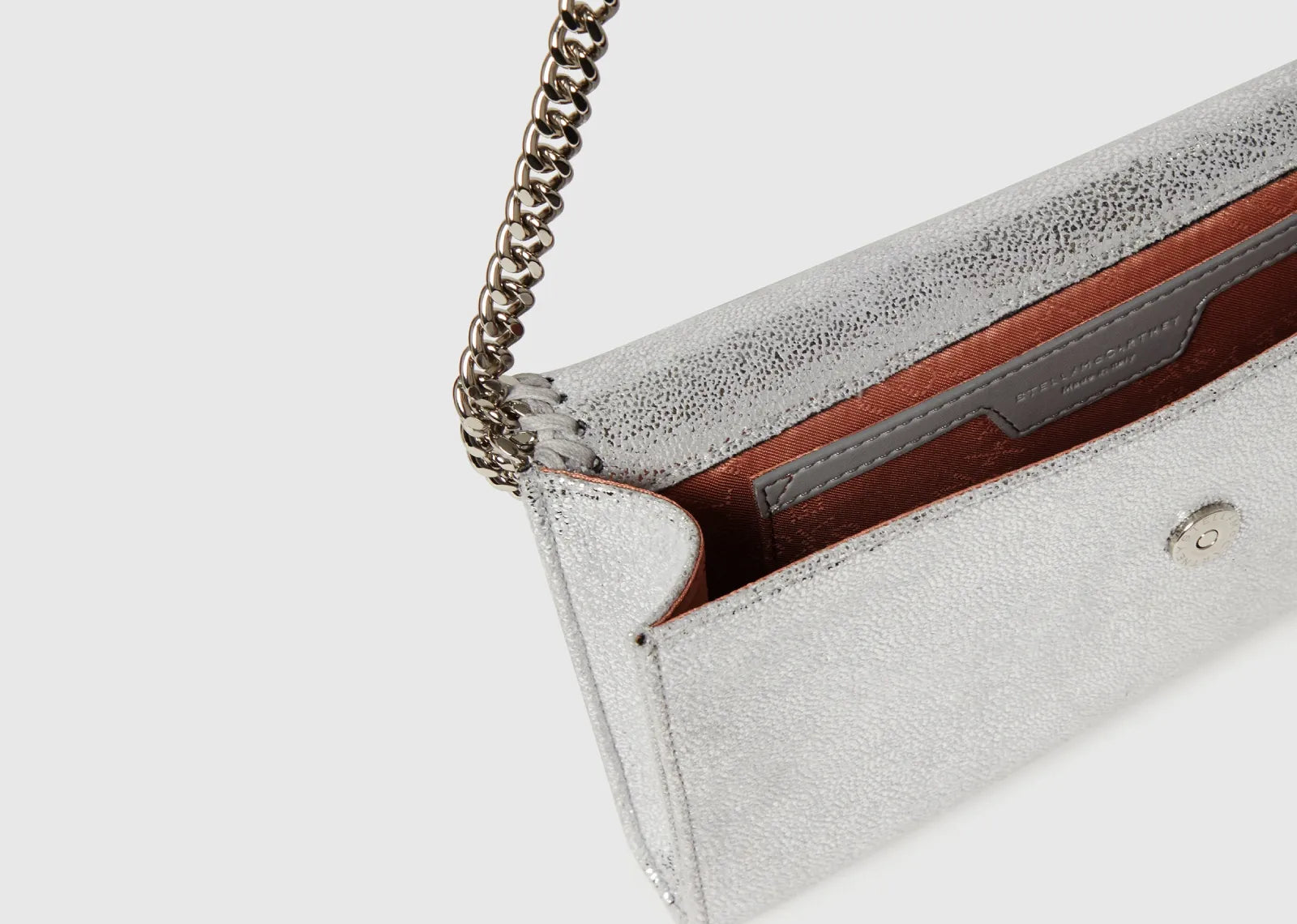 Stella Mc Cartney Falabella Wallet on Chain Silver 4