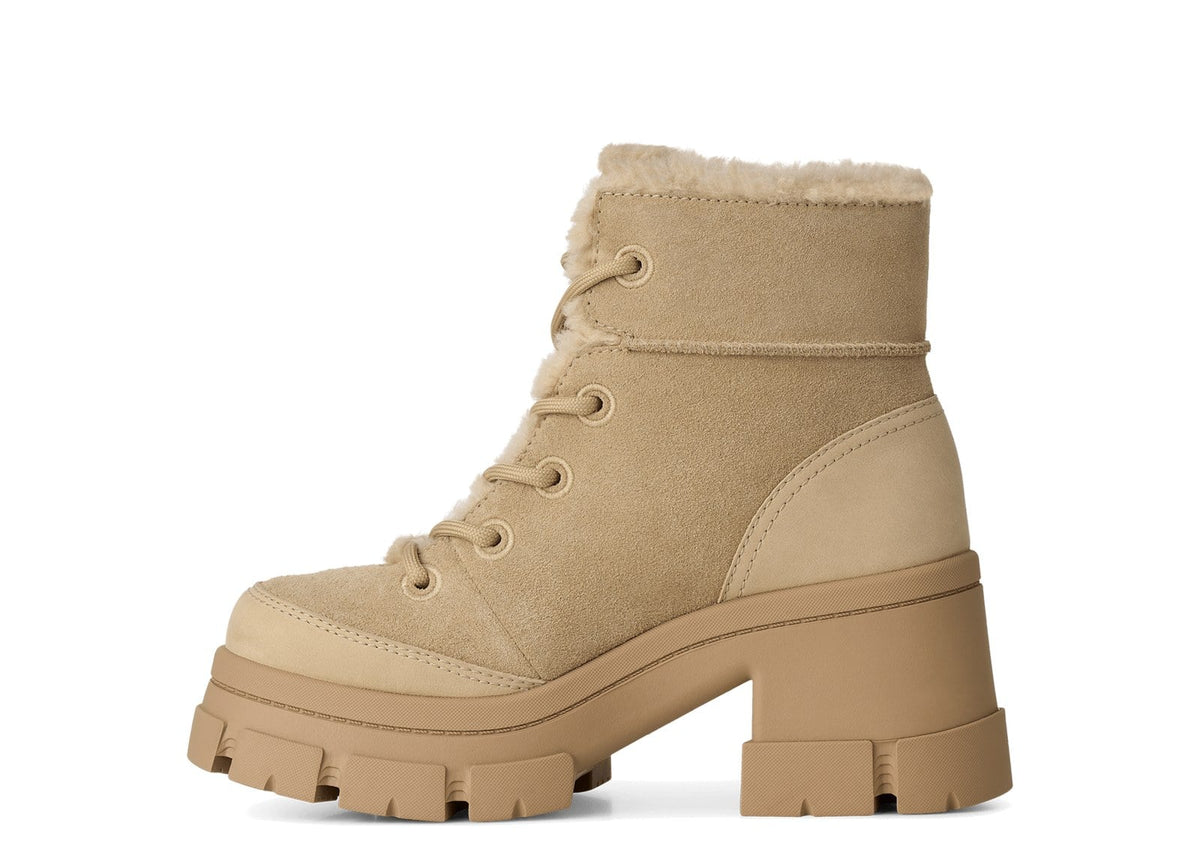UGG Brooklyn Lace-Up Waterproof Boot Mustard Seed (W) 2