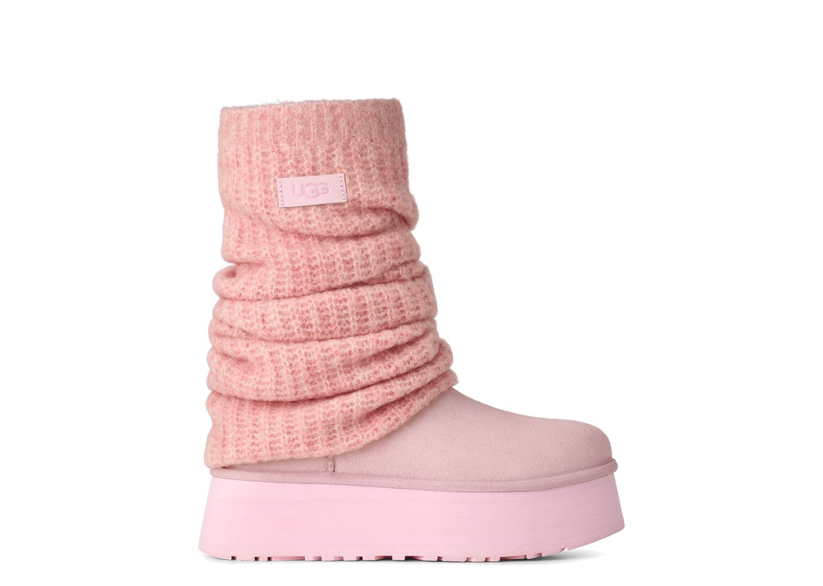 UGG Classic Mini Dipper Legwarmer Boot Ribbon Candy (W)