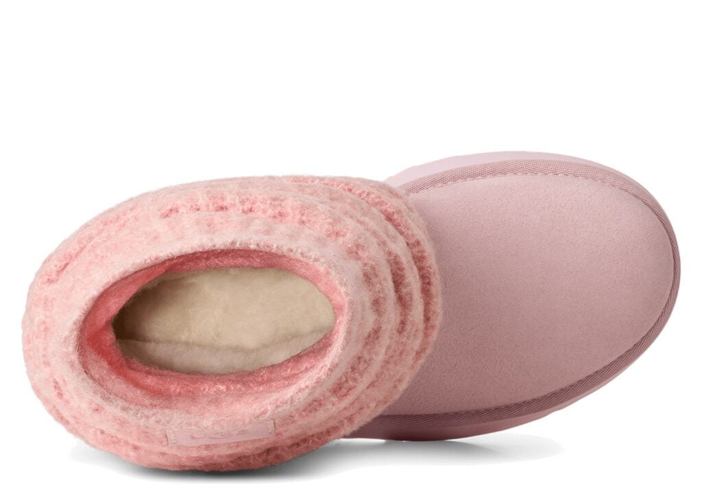 UGG Classic Mini Dipper Legwarmer Boot Ribbon Candy (W) 10