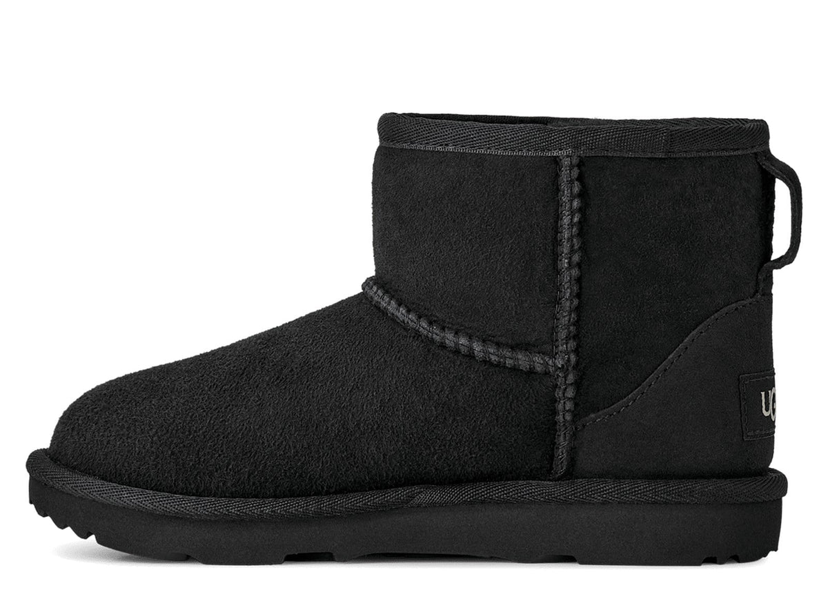UGG Classic Mini II Boot Black (GS) 2