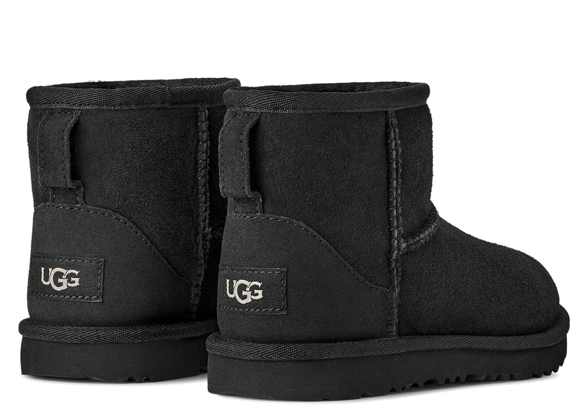 UGG Classic Mini II Boot Black (GS) 3