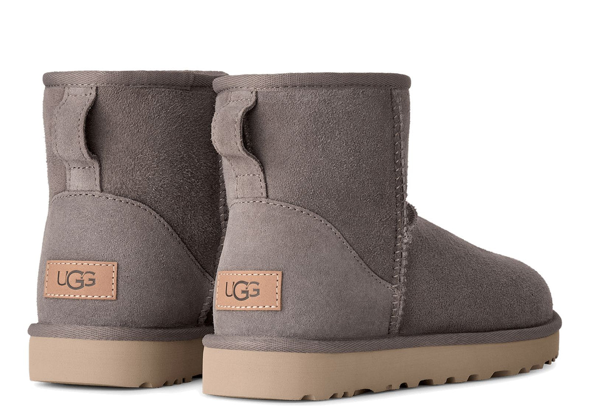 UGG Classic Mini II Boot Stormy Grey White Pepper (W) 3