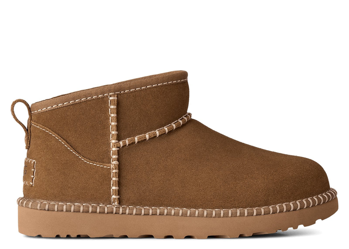 UGG Classic Ultra Mini Botanic Boot Light Bronze (W)