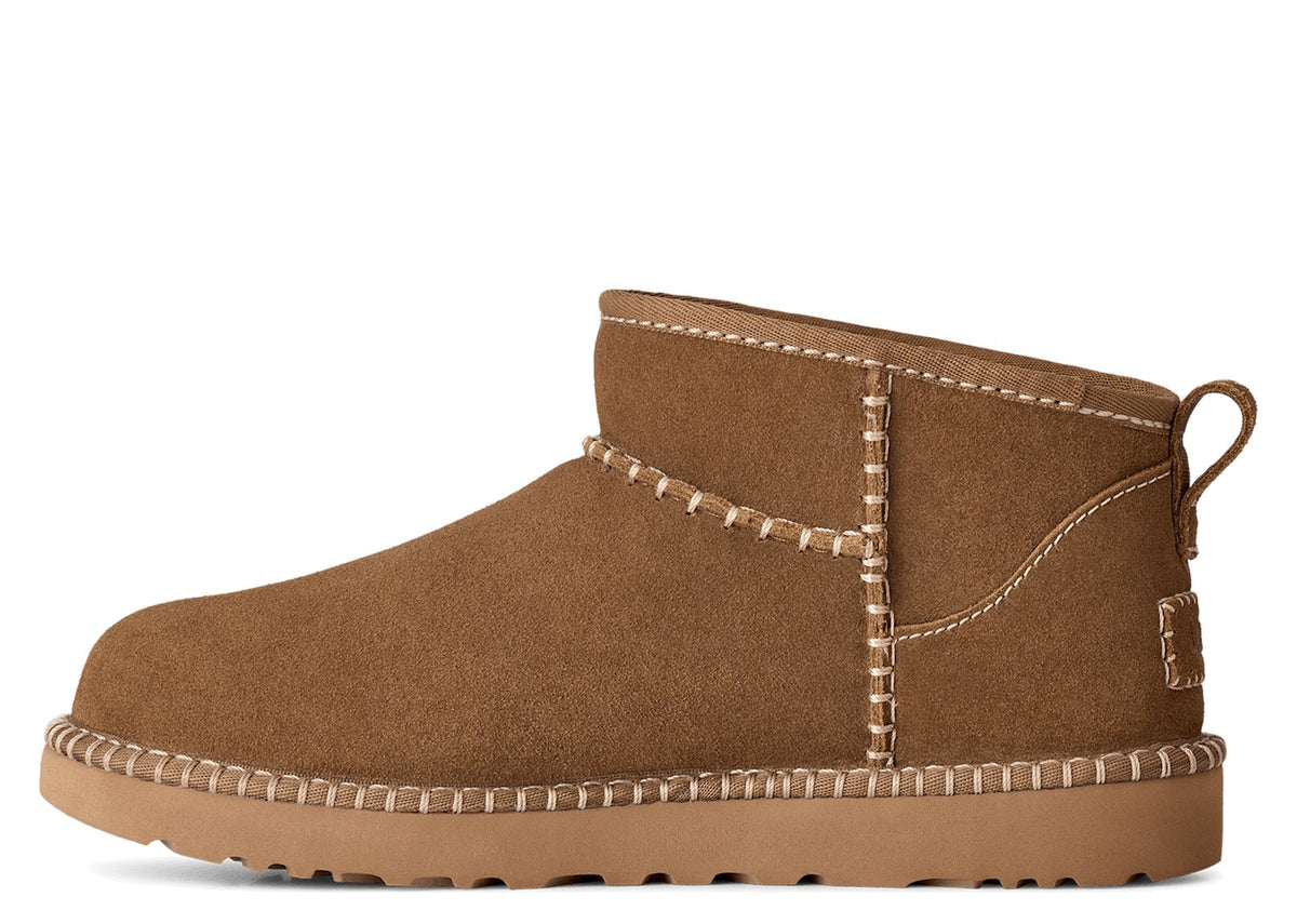 UGG Classic Ultra Mini Botanic Boot Light Bronze (W) 2