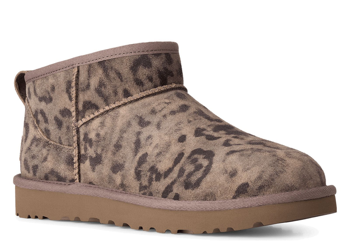 UGG Classic Ultra Mini Spotted Boot Chestnut (W) 5