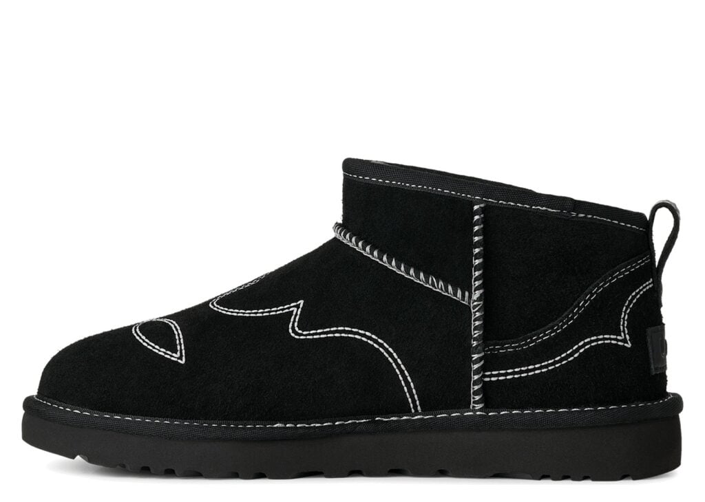 UGG Classic Ultra Mini Western Boot Black (W) 7
